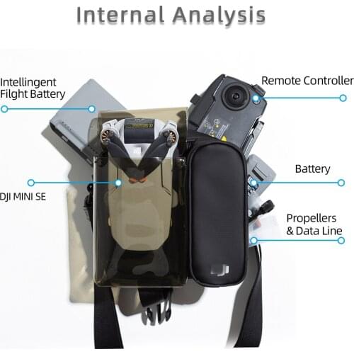 NEW FOR DJI Mavic Mini SE / 2 Drone Travel Carrying Case Shoulder Bag Storage Box