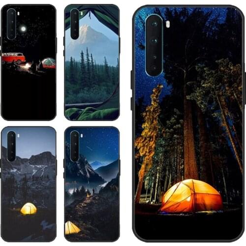Camping Nature Mountain Case For Oneplus 8 9 Pro 8T Nord 9R Cover For OPPO Realme GT Neo C3 C11 C21 Q3 6 7 8 Pro