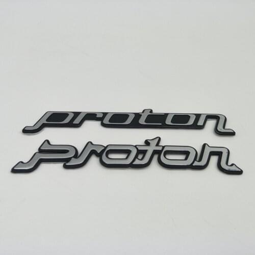 For Proton Wira Saga Satria Magma Emblem Rear Trunk Lid Letters Badge Logo Car Styling