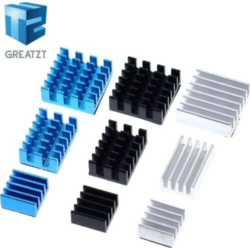 For Raspberry Pi 4 Heat Sink 3pcs Raspberry Pi 4B Aluminum Heatsink Radiator Cooling Kit Cooler for Raspberry Pi 4 Model B