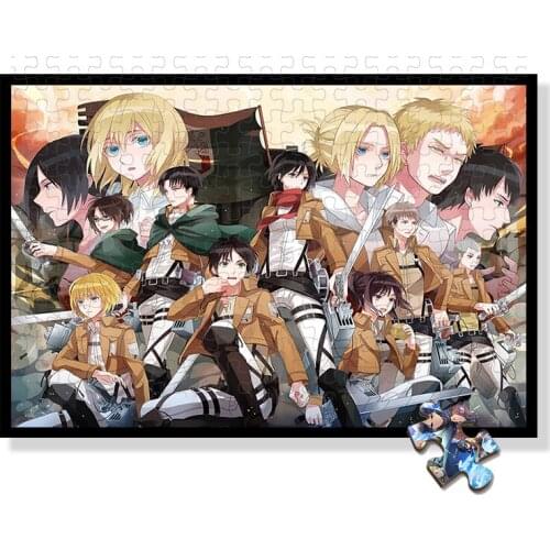 Attack on Titan jigsaw puzzle 1000 pieces adult Wings of liberty Difficult stress relief toys Creative custom Adornment picture