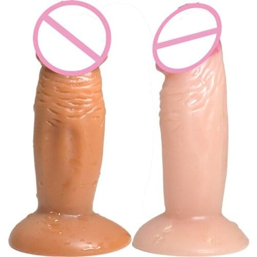 Small penis female Masturbation cock Anal Dildo Butt Plug Realistic Penis Dick Adult G-spot Orgasm Sex Toys for Woman anal sex