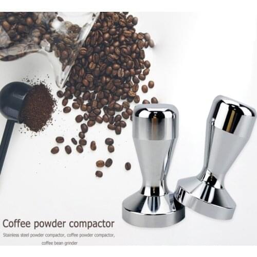 58/57.5/51/49mm Espresso Powder Hammer Coffee Tamper Electroplated Stainless Steel Press Coffee Kitchen Coffee Accessories