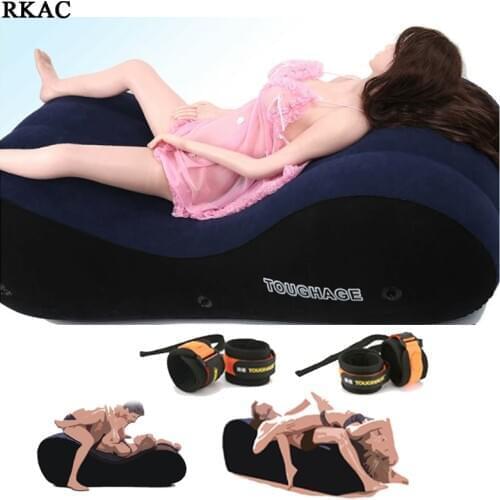For car SUV Travel Inflatable Sex Sofa For Couples Portable Pillow Sexual Positions Support Cushions Adult Sexy matress Bed