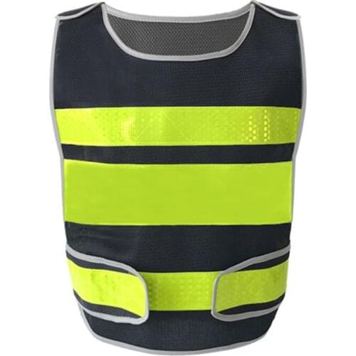 Cooling Motorcycle Protective Vest Cycling Riding Vest Night Adjustable Lightweight Vest Utility Best Black