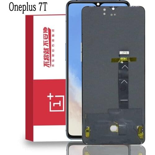 100% Original 6.5'' Super Amoled Display for Oneplus 7T LCD Touch Screen Digitizer Assembly Repair Parts