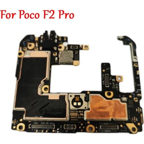 Tested Full Work Original Motherboard for Xiaomi Pocophone Poco F2 Pro Logic Circuit Board Plate