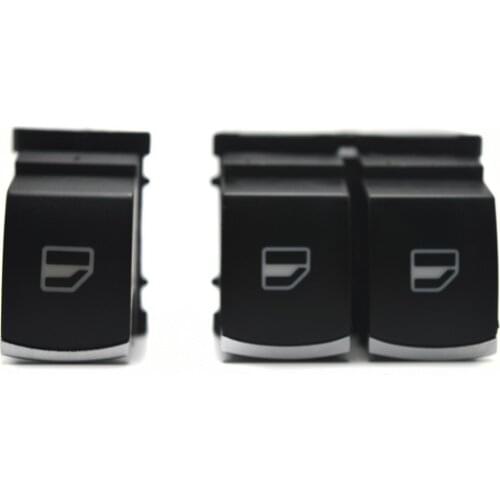 Direct sale! chrome mirror switch Window Switch for VW passat B6 Eos Golf 5 6 GTI mk5 mk6 5K3959857 & 5ND959855