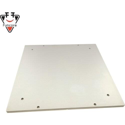 FUNCORE Voron 2.4 300x300mm / BLV MGN Cube Super Flat Aluminum Build Plate 8mm Thickness for VORON 2 3D Printer