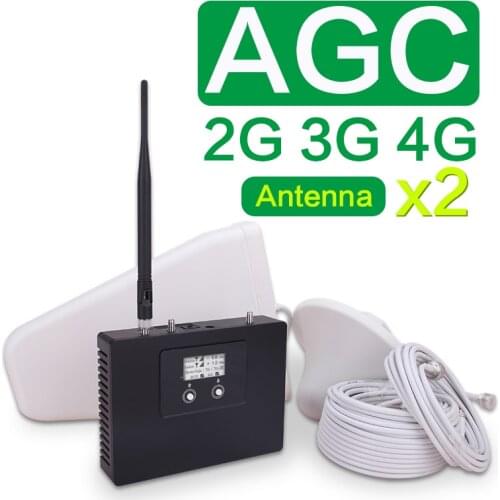4g Amplifier Gsm Booster Cell Phone Signal Amplifiers Mobile Phone Cellular Repeater GSM 4G LTE 800 Band 20 ALC 70dB for Europe