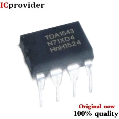 10pcs TDA1543 Dual 16-bit DAC economy version I2S input format