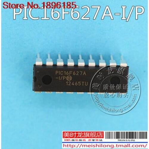 2Pcs PIC16F627A-I/P PIC16F627 DIP18