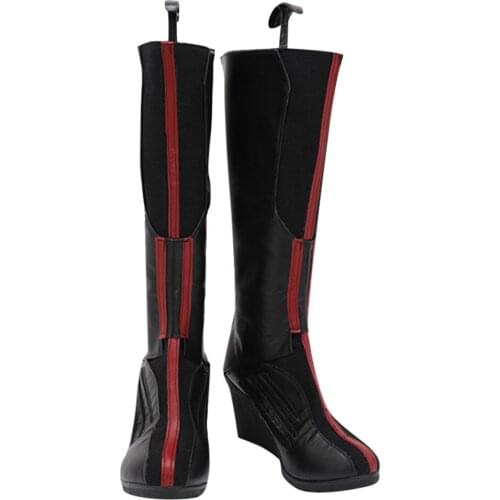 Wanda Vision Scarlet Witch Cosplay Shoes Boots Halloween Costumes Accessory Custom Made