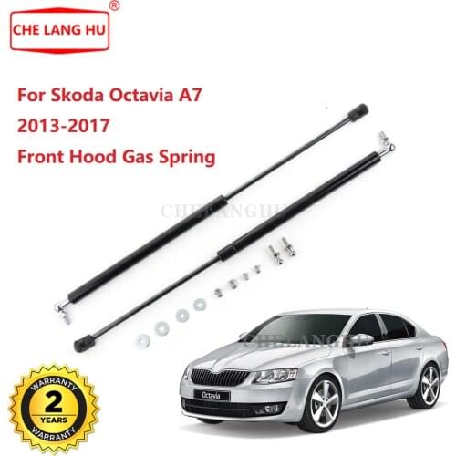 For Skoda Octavia A7 MK3 RS Combi 2013 2014 2015 2016 2017 Car-styling Refit Bonnet Hood Gas Shock Lift Strut Bars Support Rod