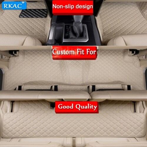 Good quality! Special car floor mats for Nissan Patrol Y62 7 seats 2019-2011 waterproof carpets for Patrol 2016,Free shipping