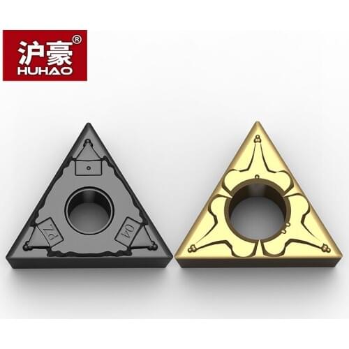 HUHAO 1 pc CNC Blade Lathe Outer Cutter German craft Turning Bit Triangle Shaped CNC Alloy Cutter Head Turning Tool