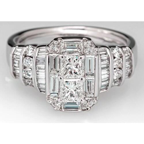 Marquis cut Rings With Cubic Zirkonia For Women