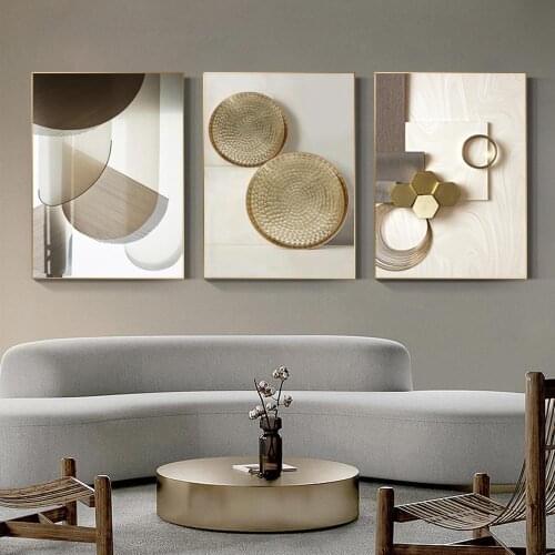 Minimalist Abstract Modern Geometric Canvas Painting Posters And Prints Wall Art Picture For Living Room Bedroom Home Decoration