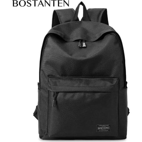 BOSTANTEN Mens Mountaineering Backpack Outing Travel Oxford Cloth School Bag