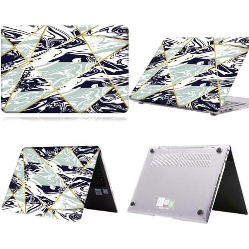 Ocean Geometric Anti-slip Laptop Case For MateBook 13/13 AMD Ryzen/14/D14/D15/X 2020/X Pro/Pro 16.1/Honor MagicBook 14/15