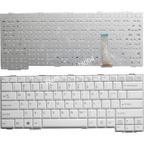 NEW English keyboard FOR Fujistu SH761 SH560 SH561 SH760 E751 S761 S561 US Laptop keyboard White
