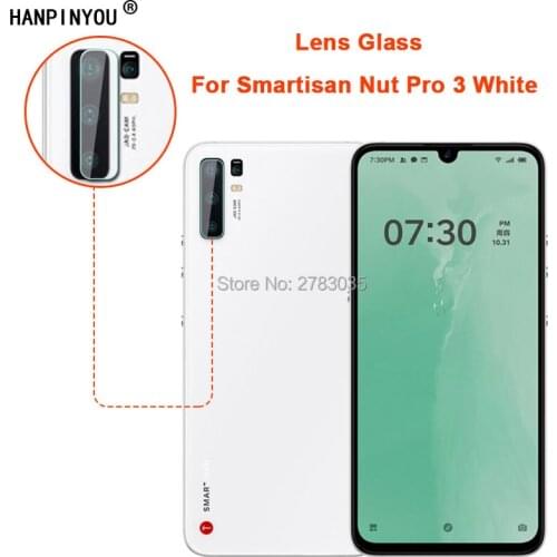For Smartisan Nut Pro 3 White Clear Ultra Slim Back Camera Lens Protector Rear Camera Lens Cover Tempered Glass Protection Film