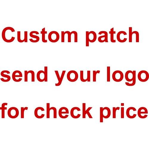 T-N Custom Hook and Loop Velcro Embroidery Patches Heat Transfer patch Chenille Iron On Patch send your logo design for make