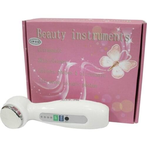 1MHz Ultrasonic Skin Care Body Beauty Facial Cleaner Massage Ultrasound Rejuvenation Wrinkle Acne Pigmentation Removal Cleanser