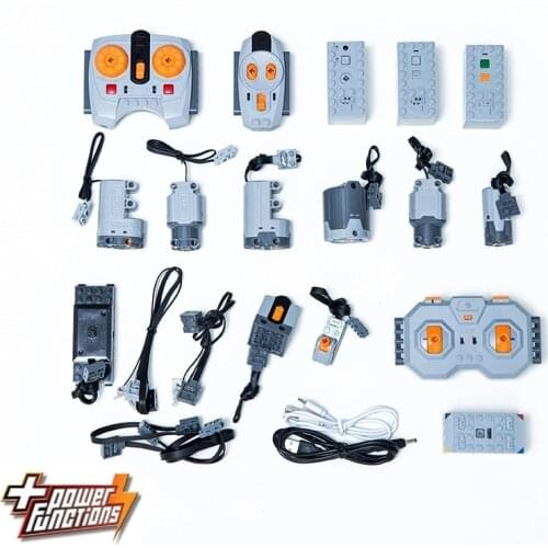 EV3 parts compatible for eds multi power functions tool servo blocks train electric motor PF model sets building kits MOC