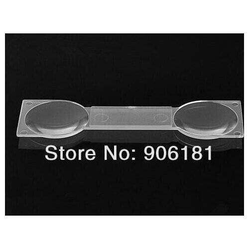 #ZCB-97.2 High quality Telescope lens , Conjoined lens, Size: 97.2X28mm , PMMA materials, Clean surface