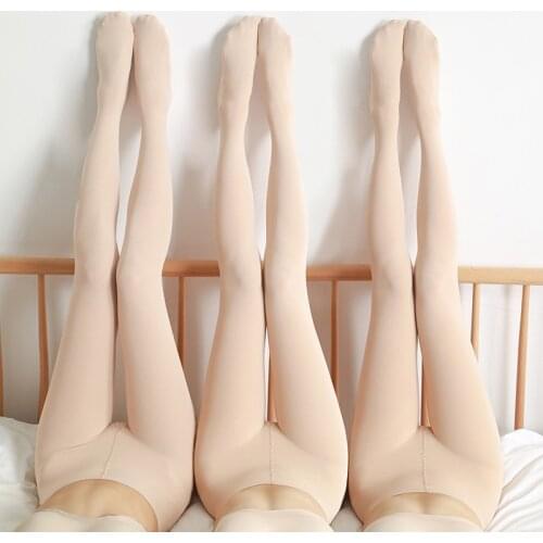 DOIAESKV New Women Pantyhose Plus Size 120D Warm Autumn Winter Tight High Waist Female Stretchy Slim Skinny Velvet Stocking