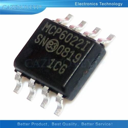 10pcs/lot MCP6022-I/SN MCP6022-I MCP6022 SOP-8 In Stock