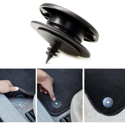 2x Universal Car Floor Mat Carpet Clips Fixing Grips Floor Holder By Screwdriver For Car Mat Carpet