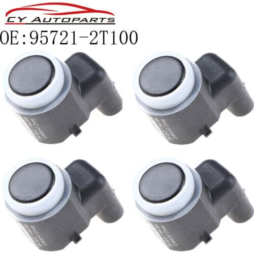 4PCS New PDC Parking Sensor Parktronic Distance Pressure Monitor System For Hyundai Kia 95721-2T100 927212T100