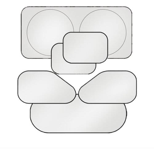 6PCS Set Reflective Car Window Sunshade Anti-theft UV Cover Sunscreen Curtain Car Sun Visor Sun Shades For Car Window Car Shades