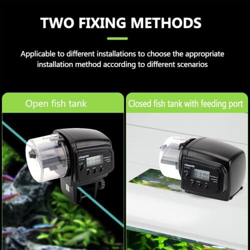 Fish Feeder Automatic Aquarium Intelligent Timing Fish Feeder Aquarium Accessory Feeding Device Household Volumes Control Feeder