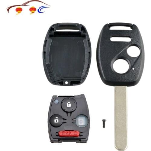 Car Key Comes With Chip MLBHLIK-1T 313.8 Frequency New Uncut Replacement Keyless Remote Head Key Fob For Hon-da CRV FIT Insight