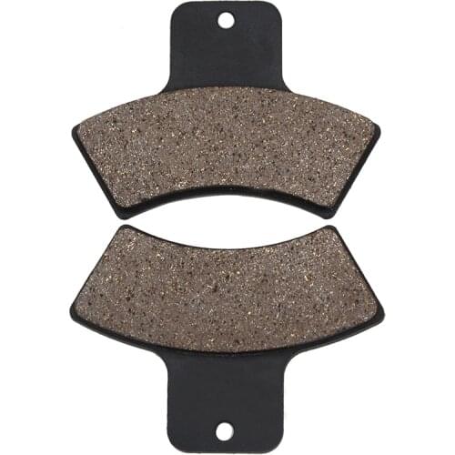 Cyleto Motorcycle Rear Brake Pads for POLARIS 250 Trail Blazer 1999-2004 Magnum 325 2000-2001 325 Trail Boss 325 2001-2002