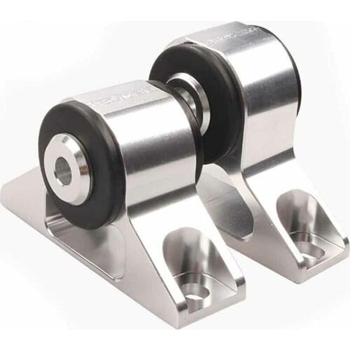 2 Pcs Engine Mount Crossmember for Mitsubishi 4G63 4G93 Evo 1 2 3 1991-1995 Aluminum