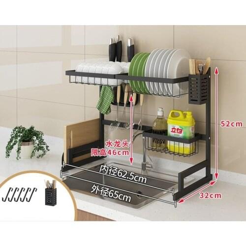 Almacenaje Cuisine Rangement Refrigerator Dish Etagere Accessories Stainless Steel Cozinha Rack Cocina Mutfak Kitchen Organizer