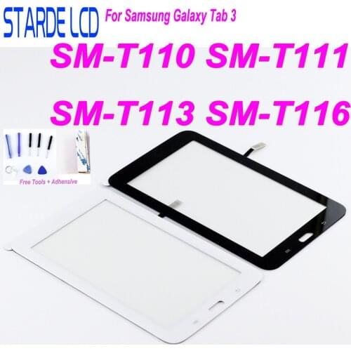 New For Samsung Galaxy Tab 3 SM-T110 SM-T111 SM-T113 SM-T116 Touch Screen Panel Digitizer T110 T111 T113 T116 Assembly