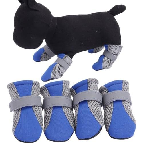 Dog Shoes Anti-Skid Doggy Foot Wear Pet Boots Comfortable Shoes Puppy Pet Paw Protectors Waterproof Casual Anti-skid Sneakers