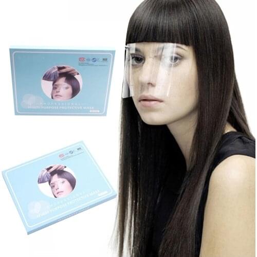 Disposable Transparent Eye Mask Salon Barber Face Protection Guard Glasses Cover Eye Shield Hairdressing Bangs Stickers