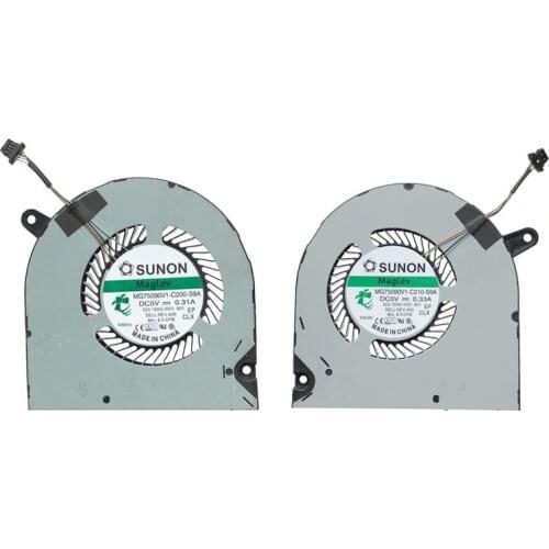 Original NEW Laptop CPU GPU Cooling Fan for DELL G5 SE 15 5500 5505 G3 3500 2020 0PC01D 0F3DF0 MG75090V1-C200-S9A