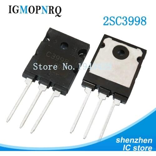 5pcs 2SC3998 TO-3PL C3998 TO-3P 25A 1500V transistor