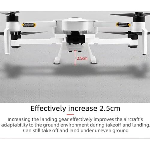 Quick Release Heightened Landing Gear Extender Long Leg Foot Protector Stand Kits for Hubsan Zino H117S RC Drone Parts