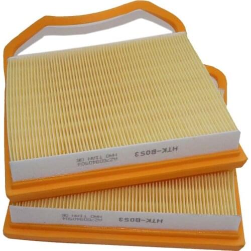 2PCS Car Engine Air Filters for MERCEDES BENZ E-CLASS C43 E43 GLC43 CLS320 CLS400 4MATIC 3.0T A2760940504