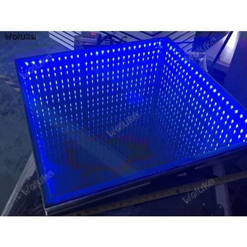 New Mirror lamp 3D abyss effect led stage lighting three-dimensional tunnel tempered glass customization CD50 W03