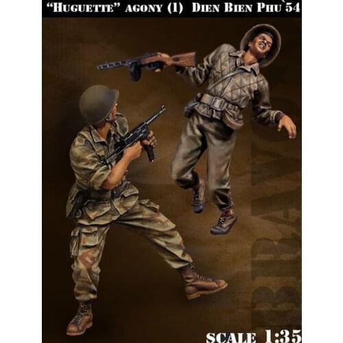 1/35 Assembly Resin Figure kit VN Shooting