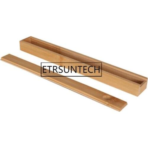 100pcs Portable Natural Bamboo Reusable Chopsticks Storage Box Sushi Food Stick Chopsticks Case Box